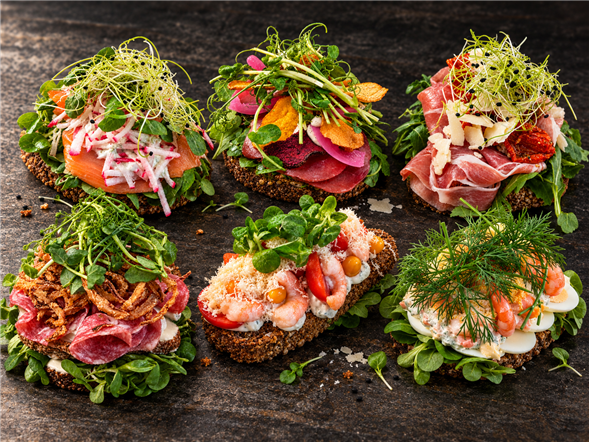 Gourmet smørrebrød